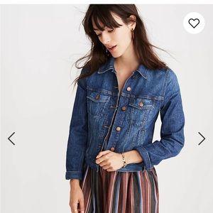 Madewell The Shrunken Stretch Jean Jacket: Eco Edition size Small